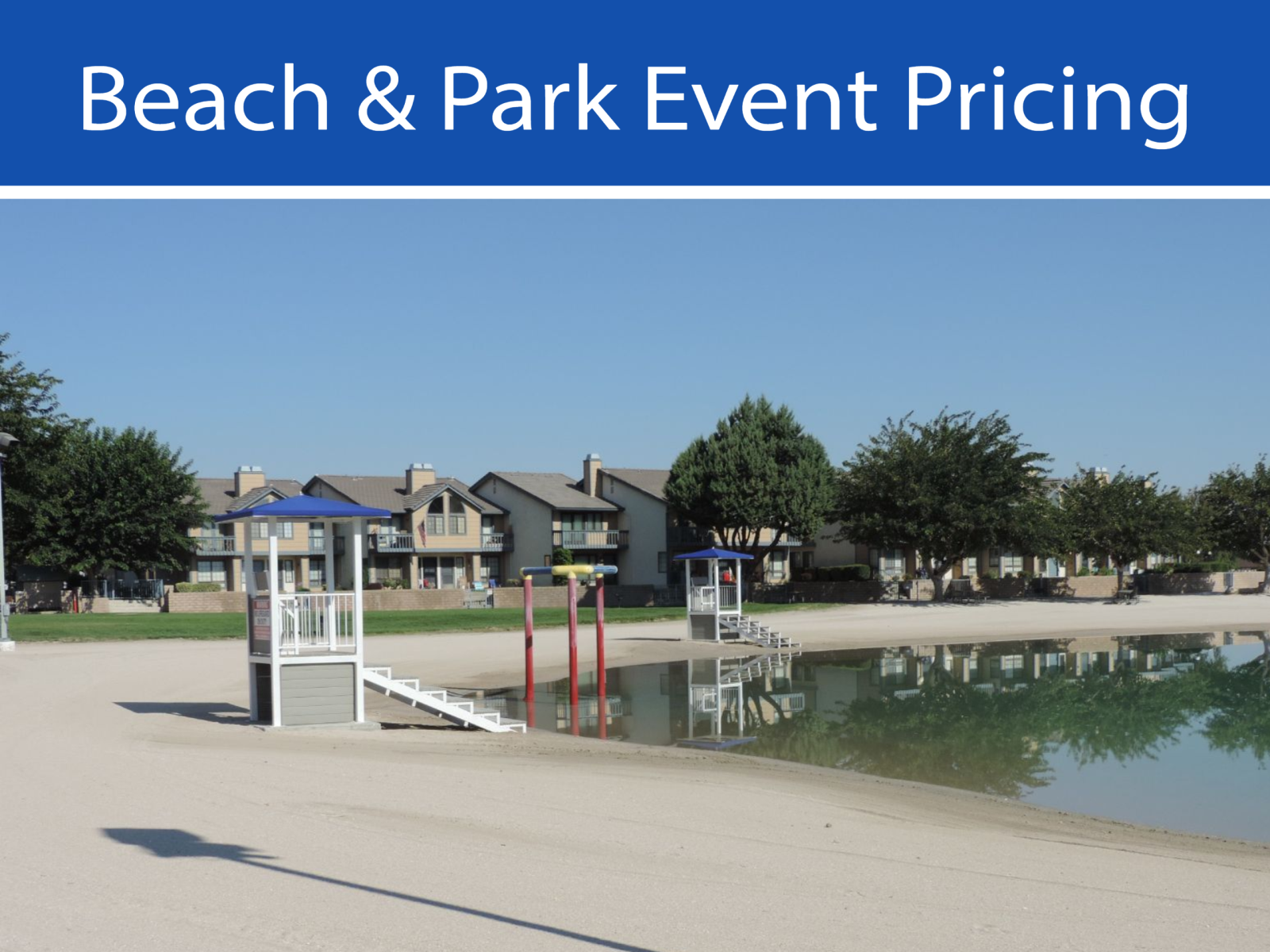 Beach & Park Event Pricing
