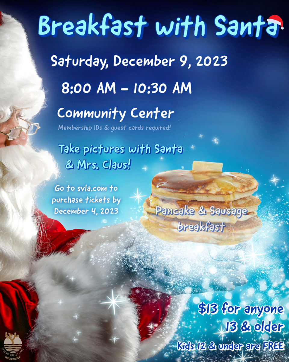 Click Here for Breakfast with Santa Tickets