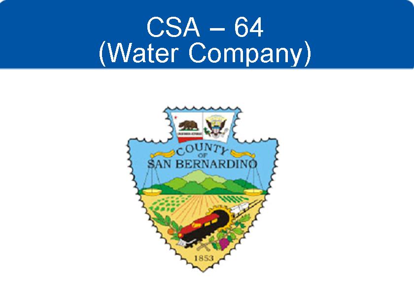 CSA-64 (Water Company)