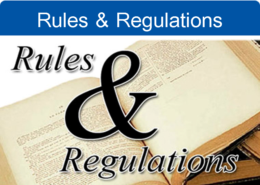 Rules & Regulations