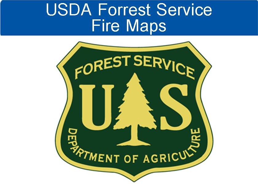 USDA Forrest Service Fire Maps