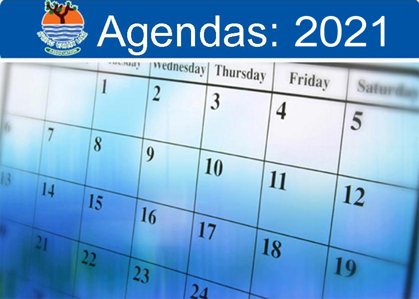 Agendas: 2021