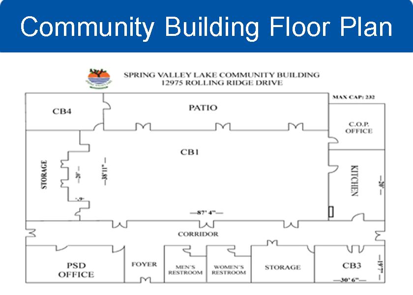 Community Rental Floor Plan