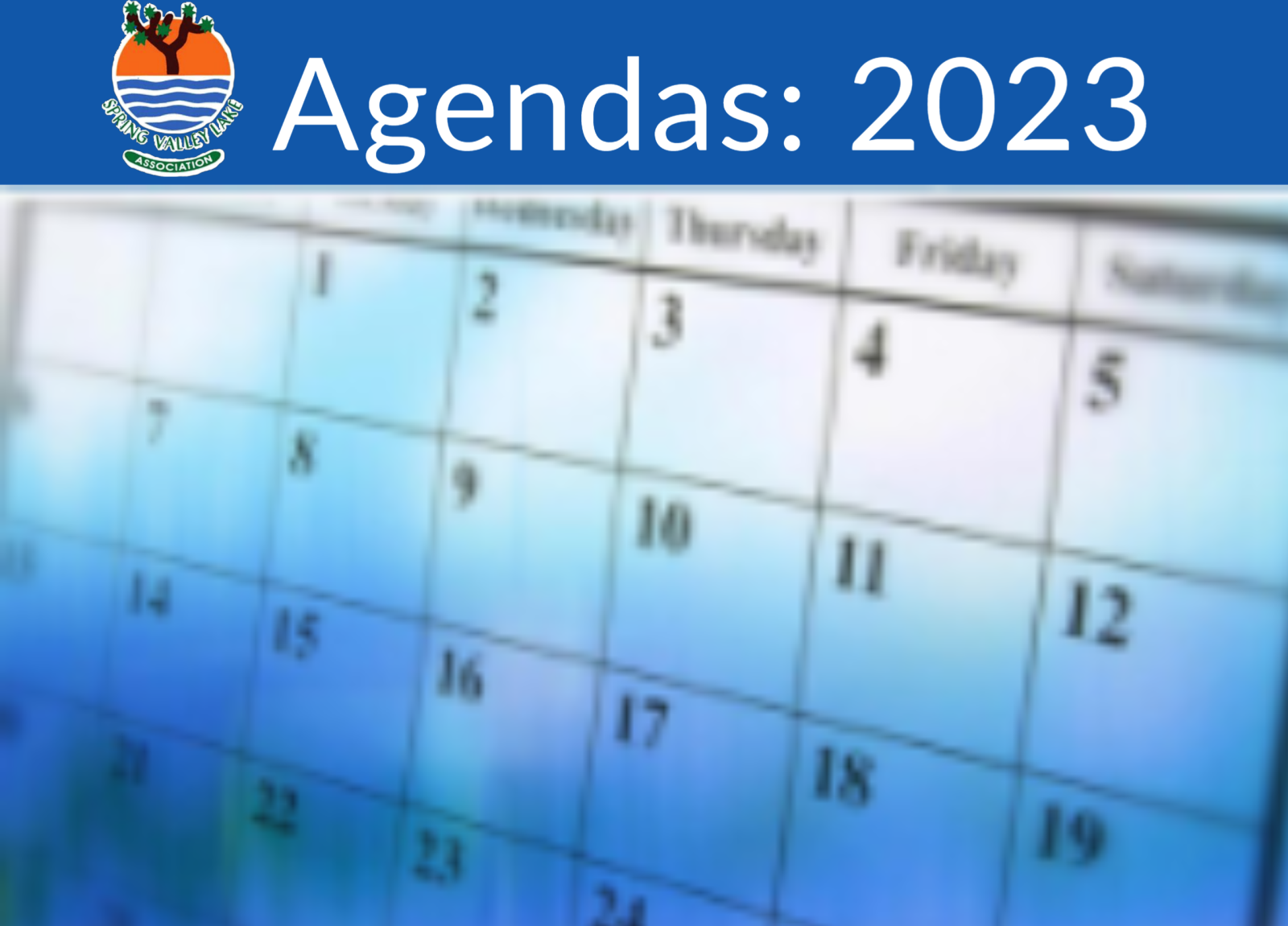 Agendas: 2023