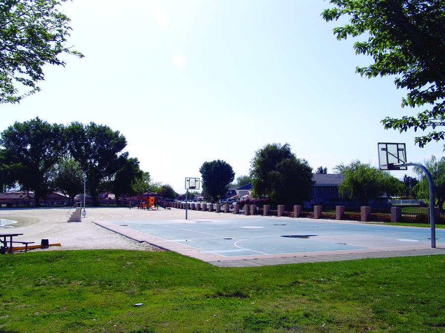 West Beach Basketball court