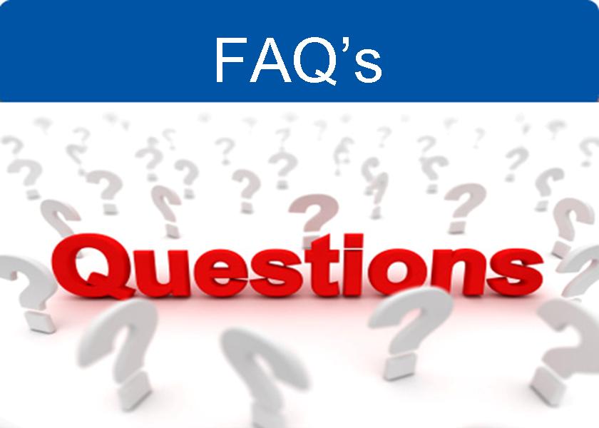 FAQ's