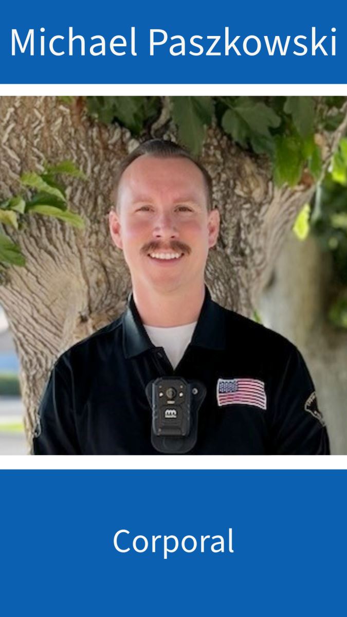 PSD Corporal Mike Paszkowski