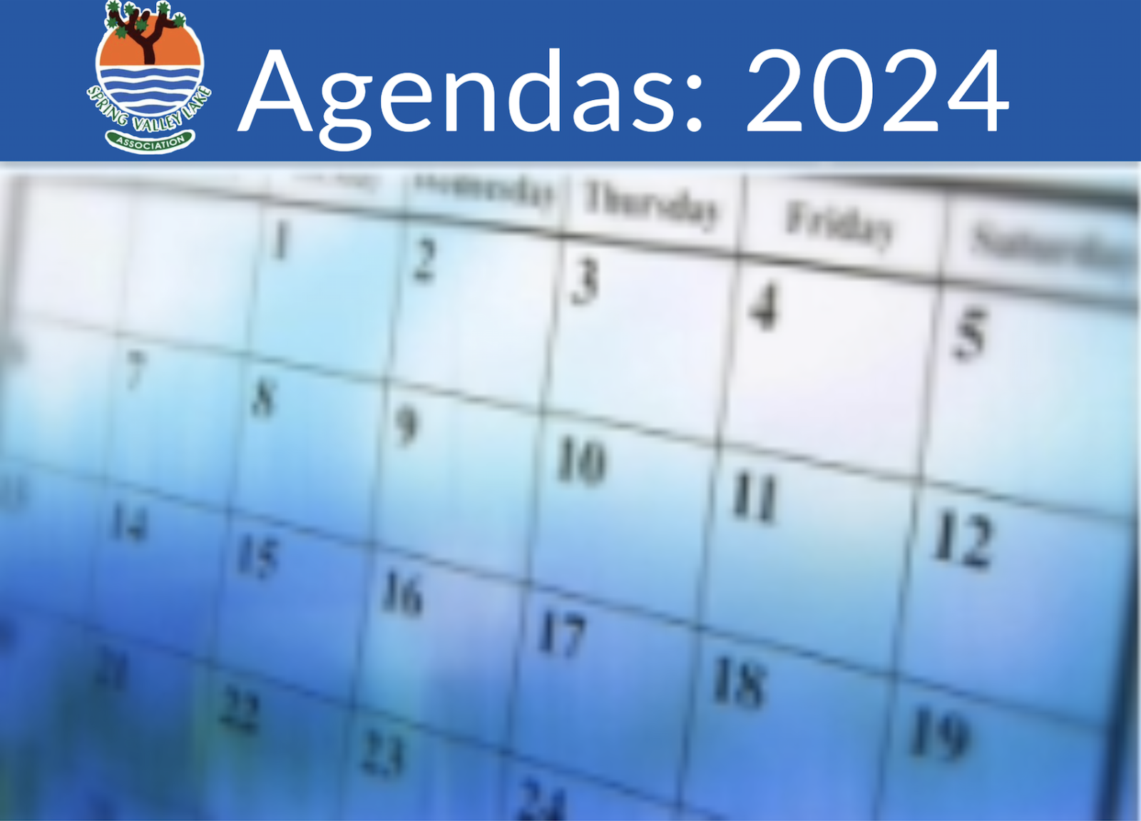 Agendas: 2024