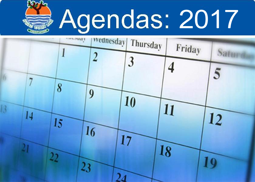 Agendas: 2017