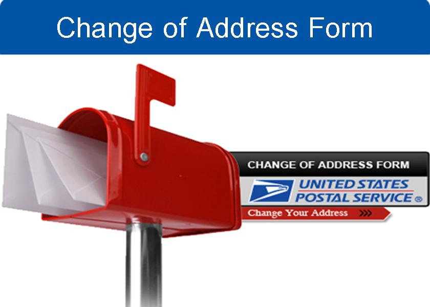 Change of Address Form