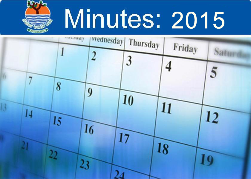 Minutes: 2015
