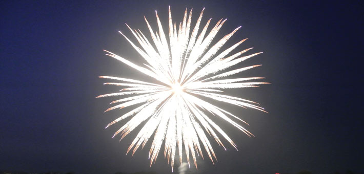 Firework from annual show