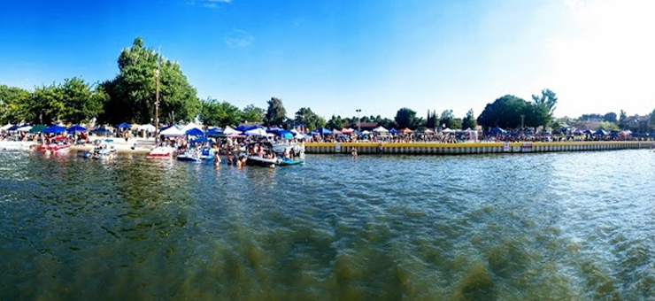 boats docked at east beach